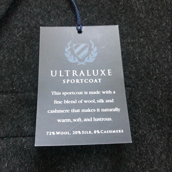 Club Room Macy’s Men’s Black Sports Coat Ultraluxe - Picture 11 of 16